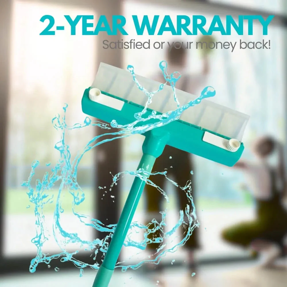 AquaSwipe™ Recyclable Silicone Window Squeegee Kit - Image 4