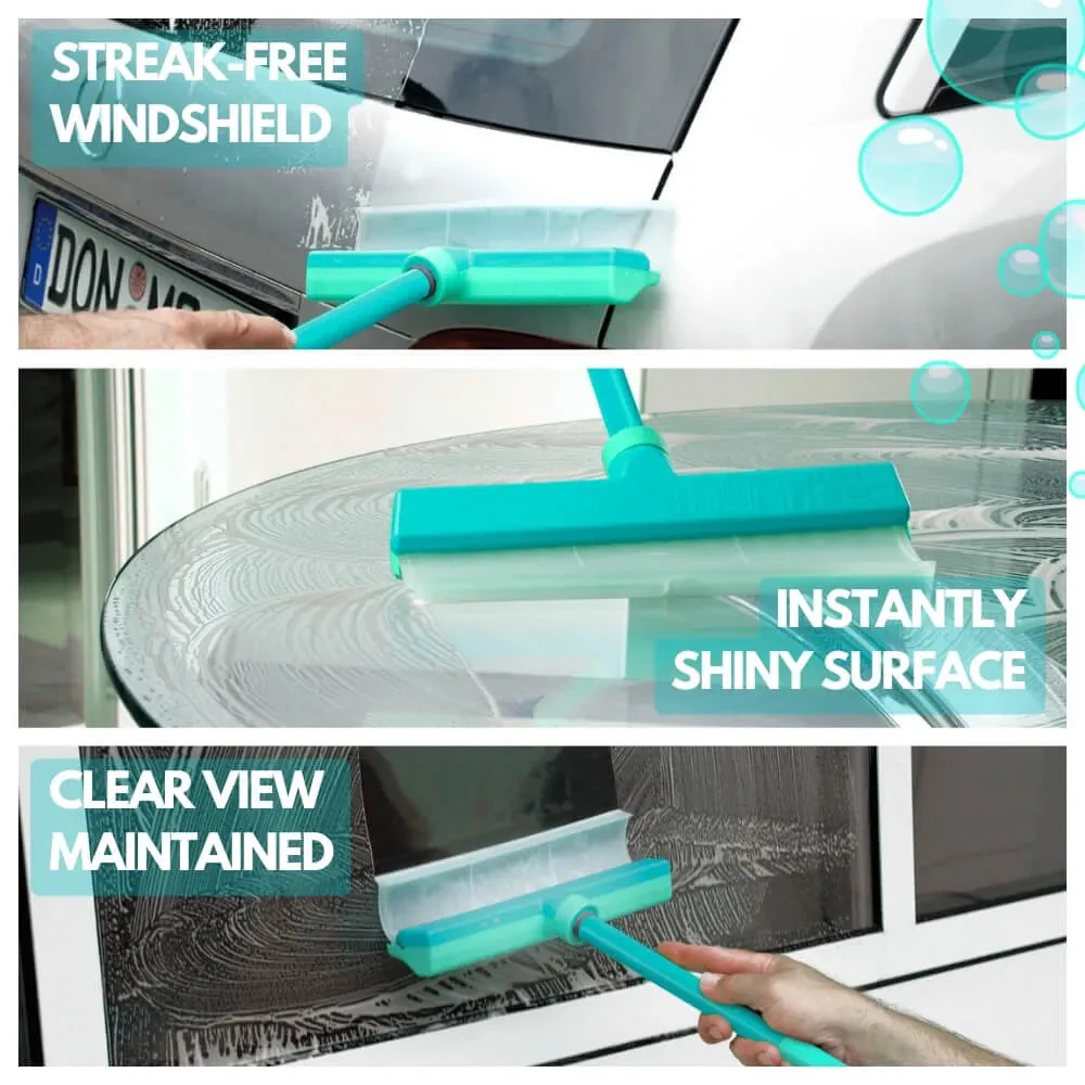 AquaSwipe™ Recyclable Silicone Window Squeegee Kit - Image 6