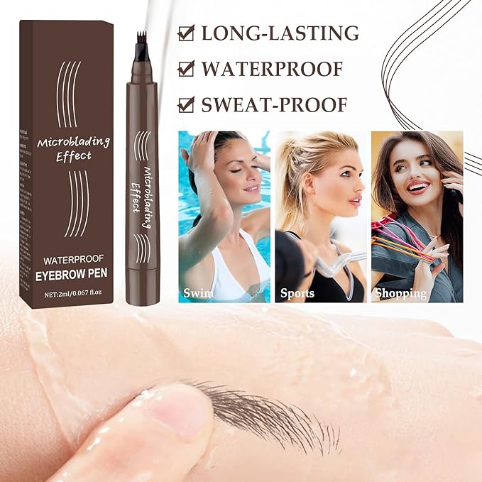 🔥LAST DAY - BUY 1 GET 1 FREE JUST $8.49 EACH🔥2025 Upgraded Natural Brows Eyebrow Pen - Image 4